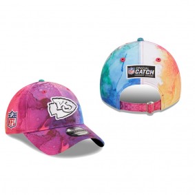 Kansas City Chiefs Pink 2022 NFL Crucial Catch 9TWENTY Adjustable Hat
