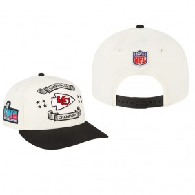 Kansas City Chiefs Cream Super Bowl LVII Champions Locker Room Hat