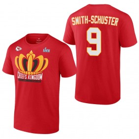 Kansas City Chiefs JuJu Smith-Schuster Red Super Bowl LVII Champions Last Standing T-Shirt