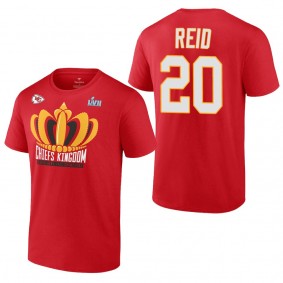 Kansas City Chiefs Justin Reid Red Super Bowl LVII Champions Last Standing T-Shirt