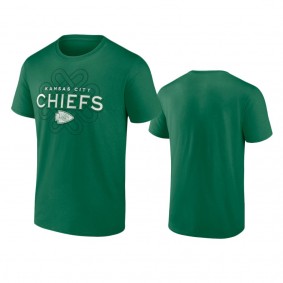 Kansas City Chiefs Kelly Green St. Patrick's Day Celtic Knot T-Shirt