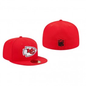Kansas City Chiefs Red Main 59FIFTY Fitted Hat