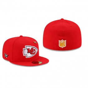 Kansas City Chiefs Red Paper Planes 59FIFTY Fitted Hat