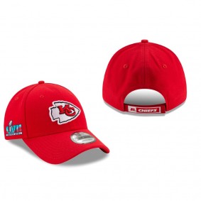 Kansas City Chiefs Red Super Bowl LVII 9FORTY Adjustable Hat