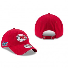 Kansas City Chiefs Red Super Bowl LVII 9TWENTY Adjustable Hat