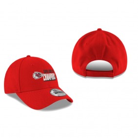 Kansas City Chiefs Red Super Bowl LVII Champions Slice Adjustable Hat