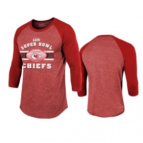 Men's Kansas City Chiefs Red Super Bowl LVII Make It Happen T-Shirt