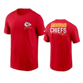 Kansas City Chiefs Red Team Incline T-Shirt