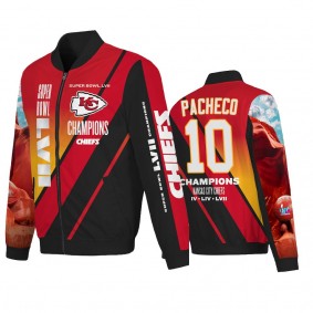 Kansas City Chiefs Isiah Pacheco Red Super Bowl LVII Champions Jacket