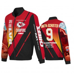 Kansas City Chiefs JuJu Smith-Schuster Red Super Bowl LVII Champions Jacket