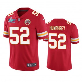 Kansas City Chiefs Creed Humphrey Red Super Bowl LVII Vapor Limited Jersey