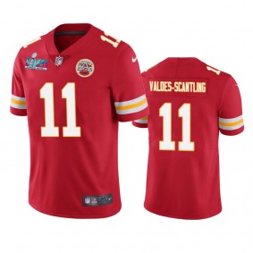 Kansas City Chiefs Marquez Valdes-Scantling Red Super Bowl LVII Vapor Limited Jersey