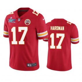 Kansas City Chiefs Mecole Hardman Red Super Bowl LVII Vapor Limited Jersey