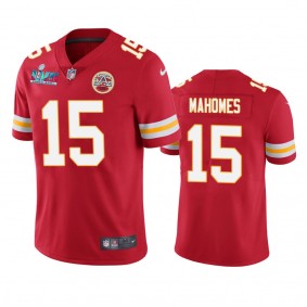 Kansas City Chiefs Patrick Mahomes Red Super Bowl LVII Vapor Limited Jersey