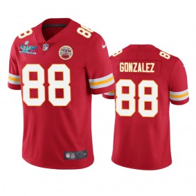 Kansas City Chiefs Tony Gonzalez Red Super Bowl LVII Vapor Limited Jersey