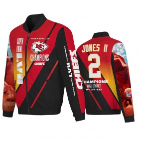 Kansas City Chiefs Ronald Jones II Red Super Bowl LVII Champions Jacket