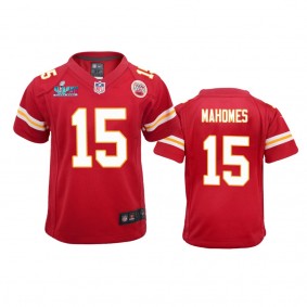 Youth Chiefs Patrick Mahomes Red Super Bowl LVII Game Jersey